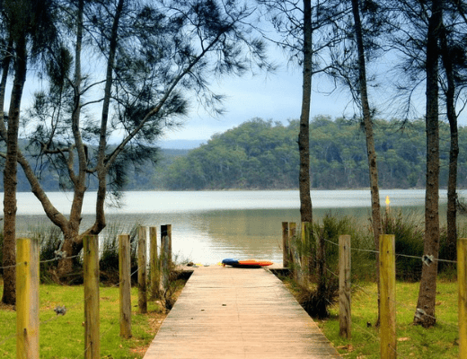 Jetty at Camping spot